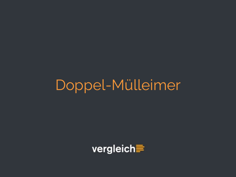 Doppel-Mülleimer
