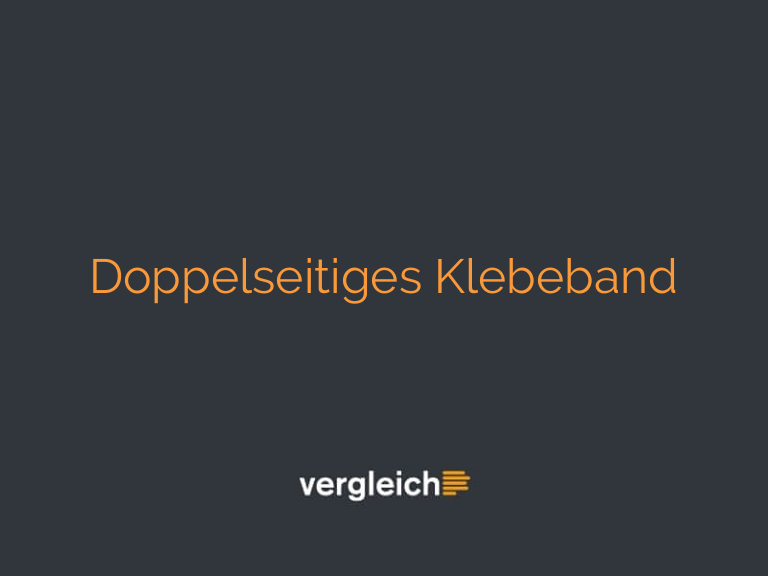 Doppelseitiges Klebeband