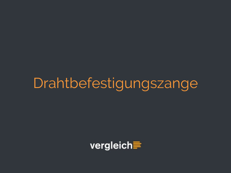Drahtbefestigungszange