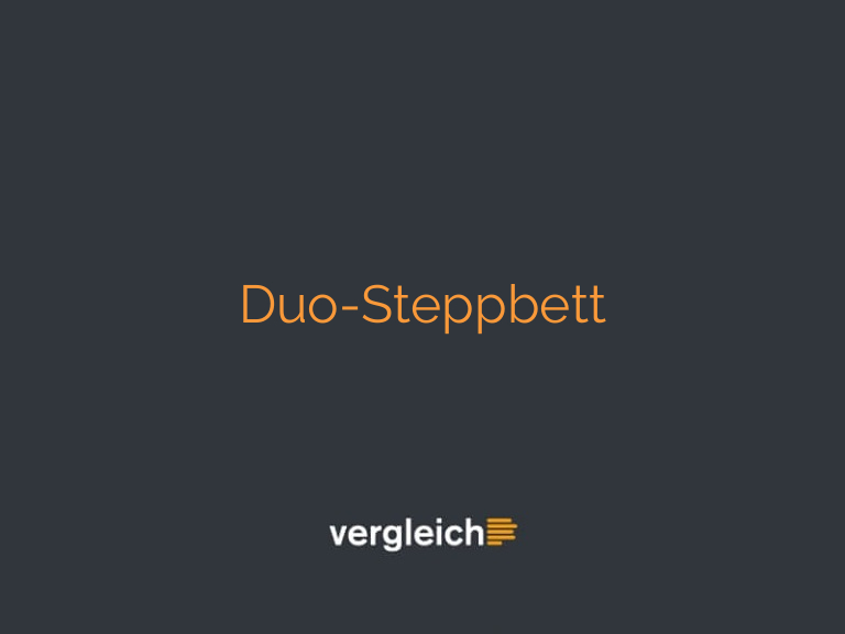 Duo-Steppbett
