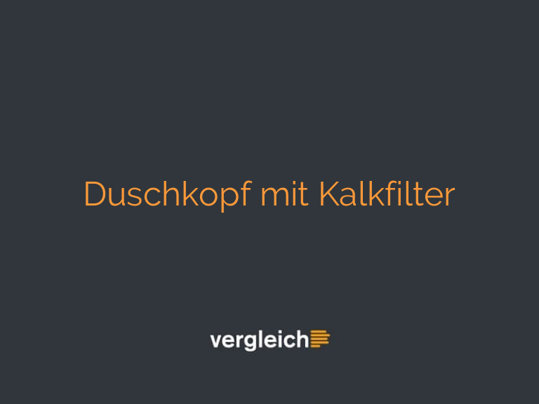 Duschkopf mit Kalkfilter