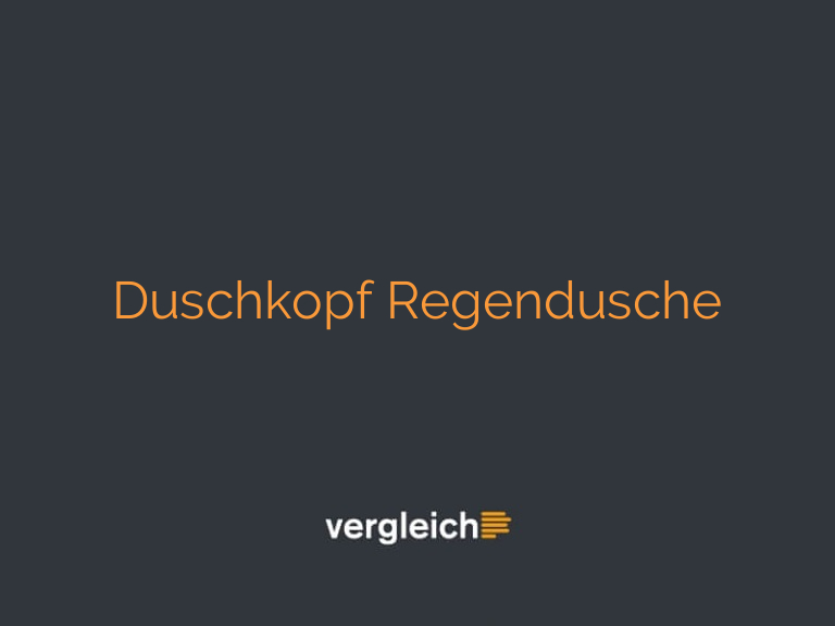 Duschkopf Regendusche