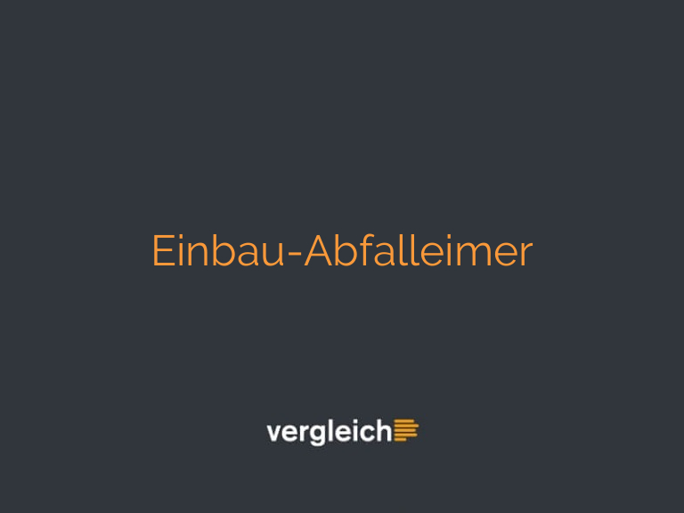 Einbau-Abfalleimer