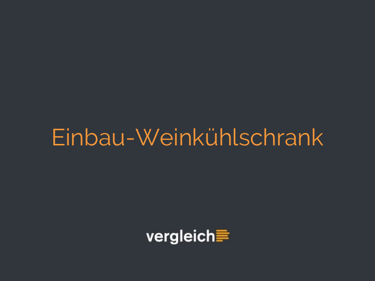 Einbau-Weinkühlschrank