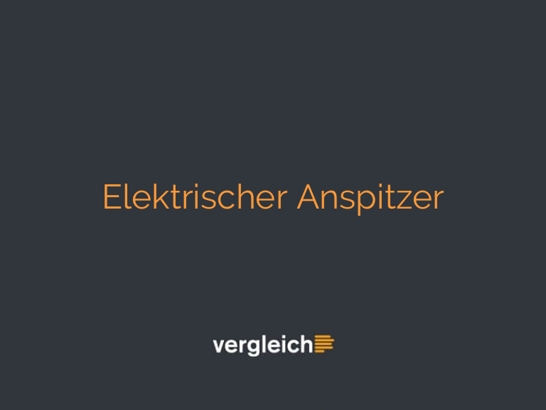 Elektrischer Anspitzer