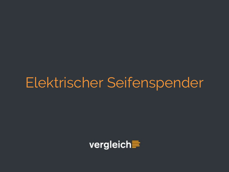 Elektrischer Seifenspender
