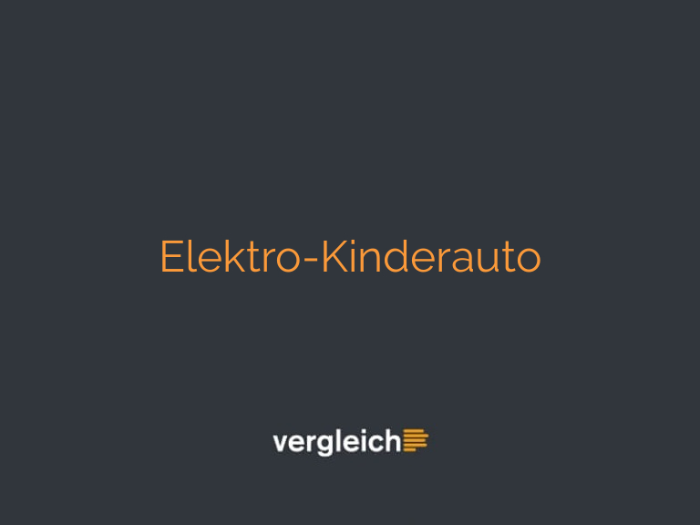 Elektro-Kinderauto