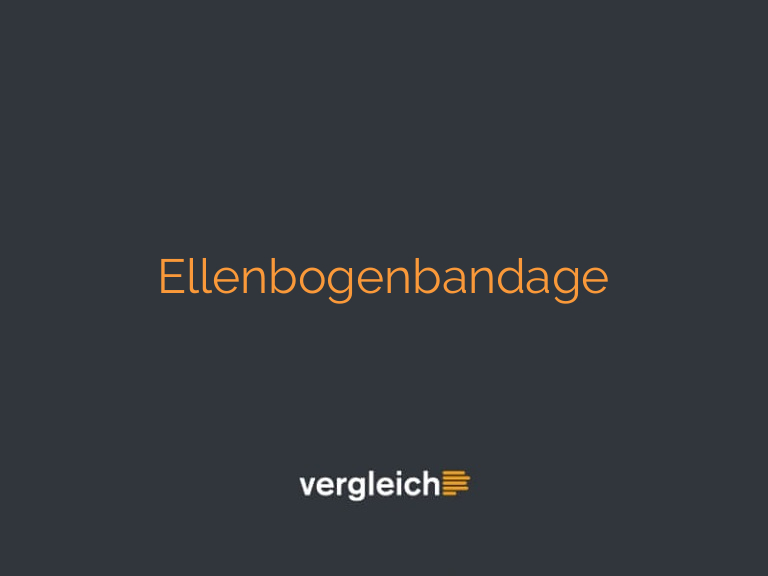 Ellenbogenbandage