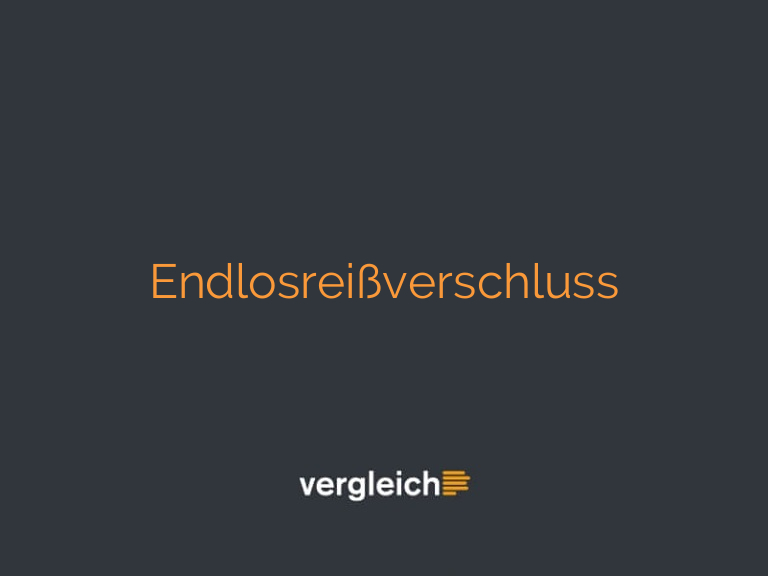 Endlosreißverschluss