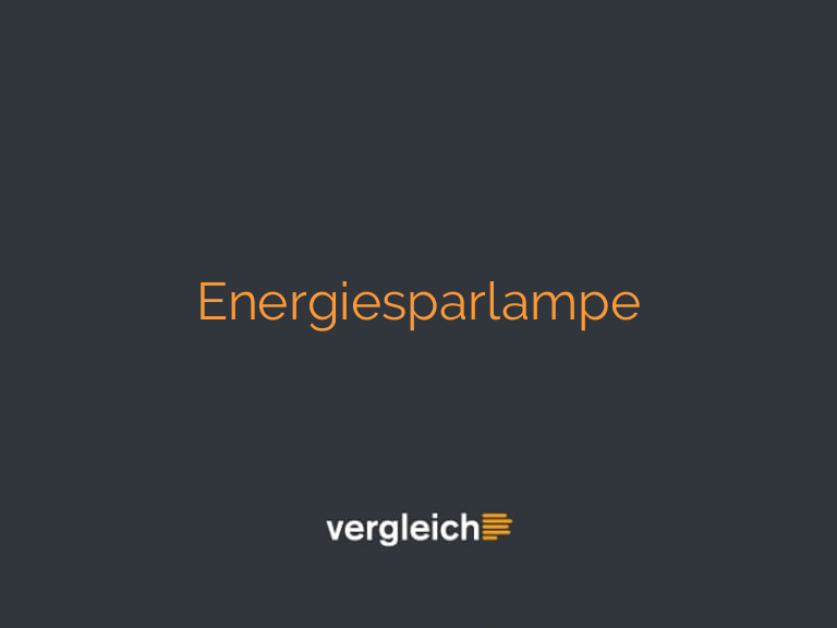 Energiesparlampe