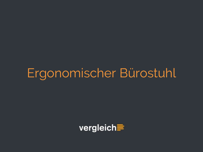 Ergonomischer Bürostuhl