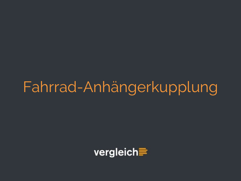 Fahrrad-Anhängerkupplung