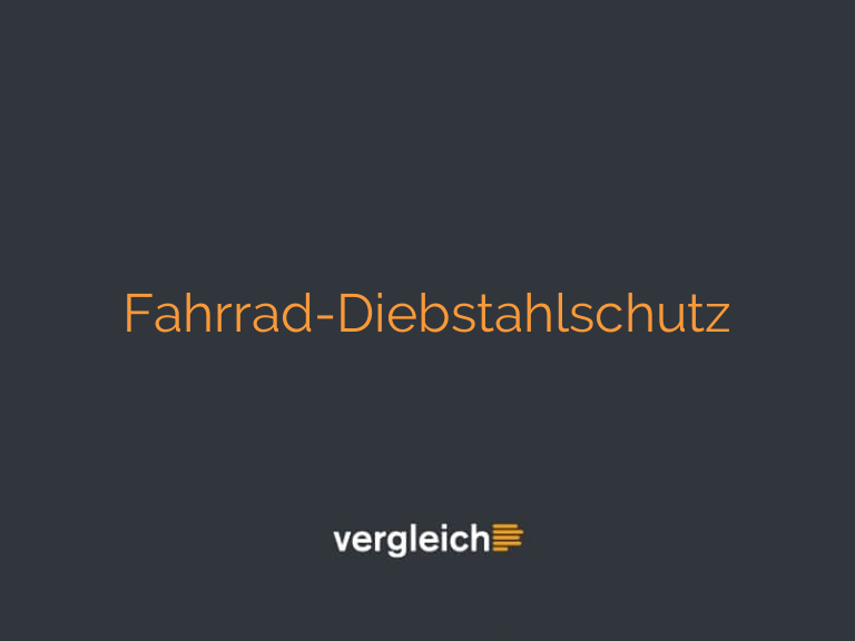 Fahrrad-Diebstahlschutz