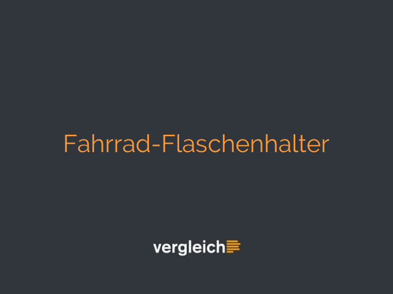 Fahrrad-Flaschenhalter