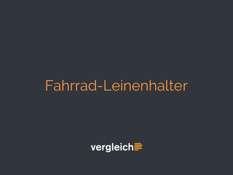 Fahrrad-Leinenhalter