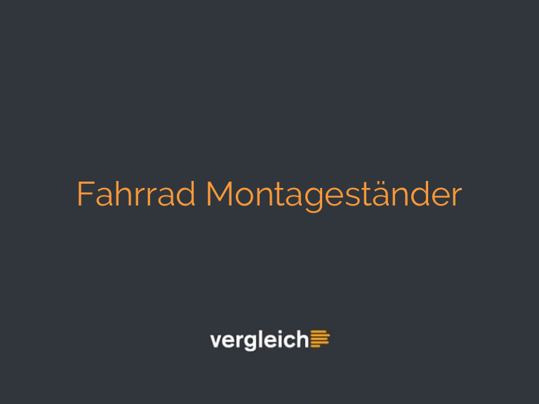 Fahrrad Montageständer