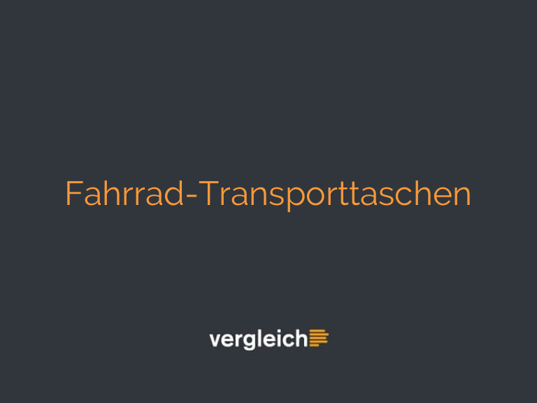 Fahrrad-Transporttaschen