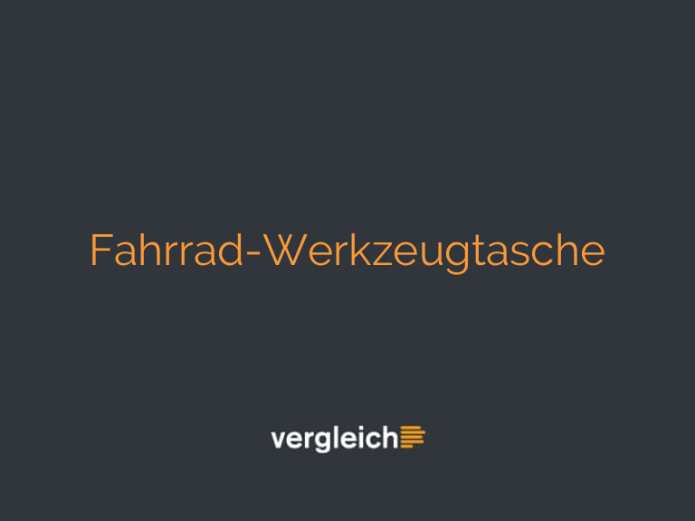 Fahrrad-Werkzeugtasche