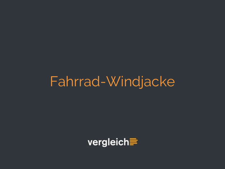 Fahrrad-Windjacke