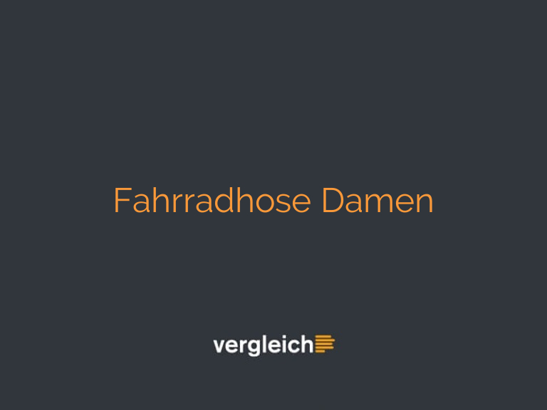 Fahrradhose Damen