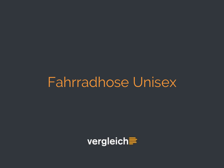 Fahrradhose Unisex