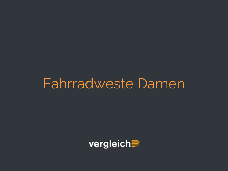 Fahrradweste Damen