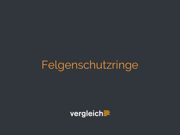 Felgenschutzringe