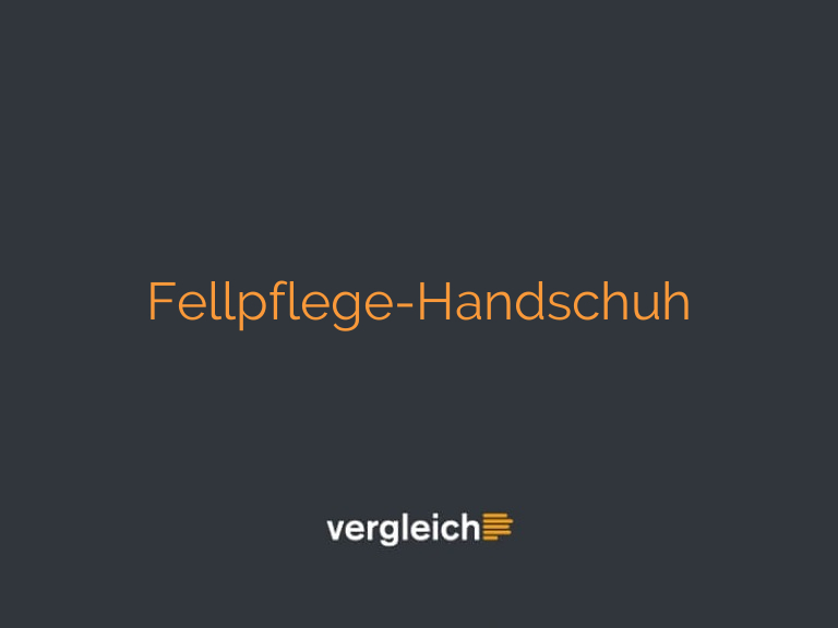 Fellpflege-Handschuh