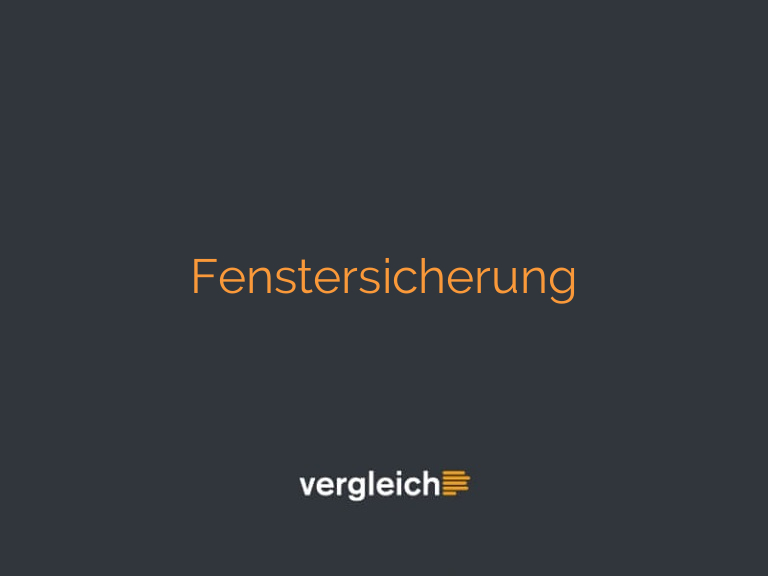 Fenstersicherung