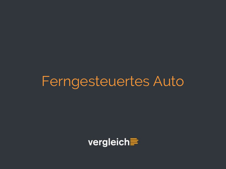 Ferngesteuertes Auto