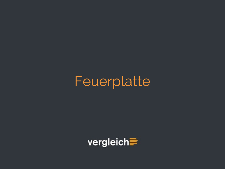 Feuerplatte