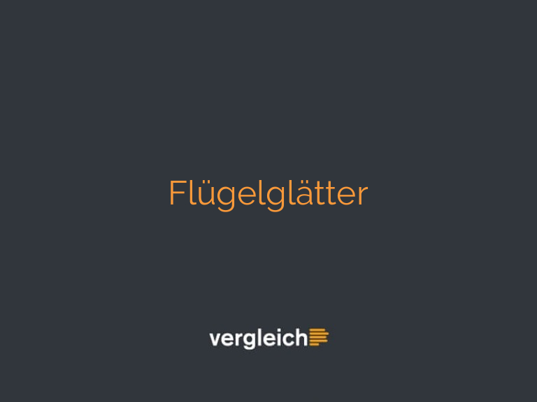 Flügelglätter