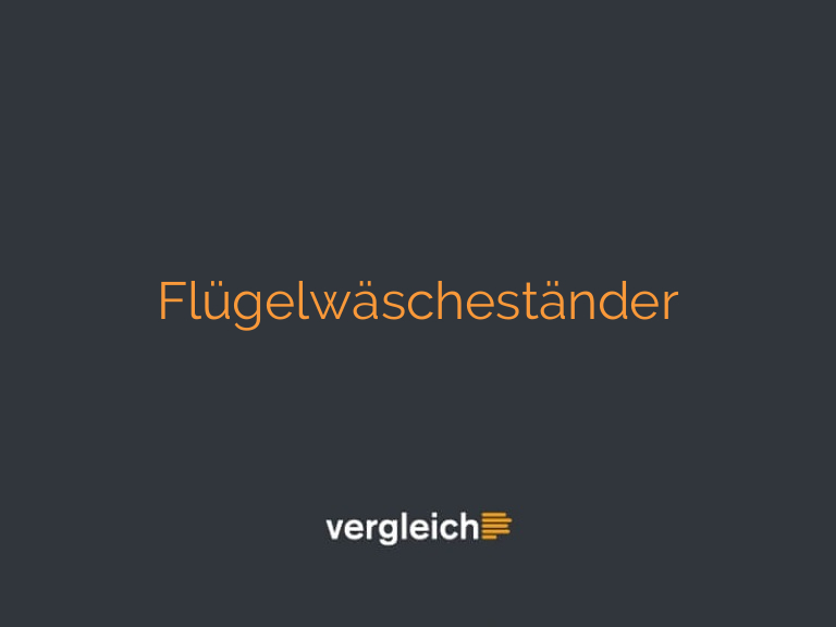 Flügelwäscheständer