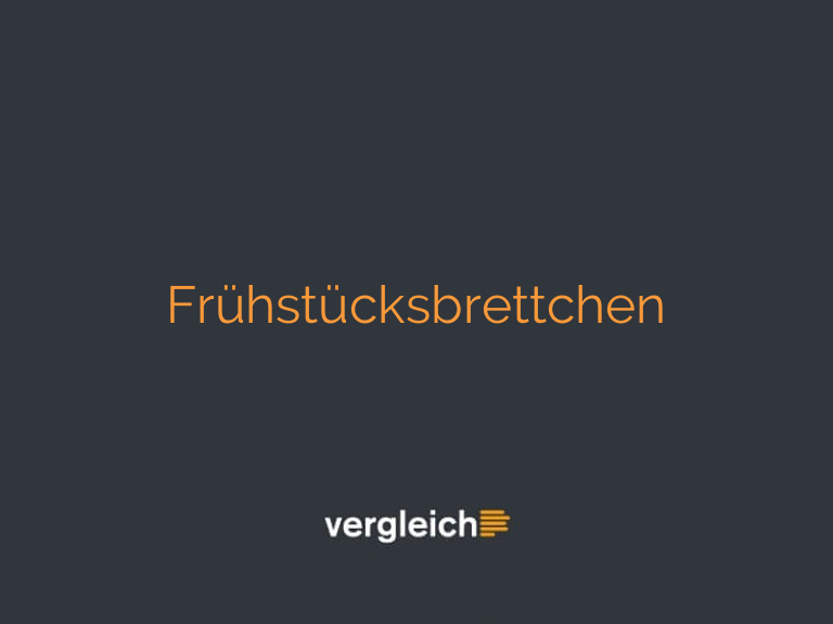 Frühstücksbrettchen