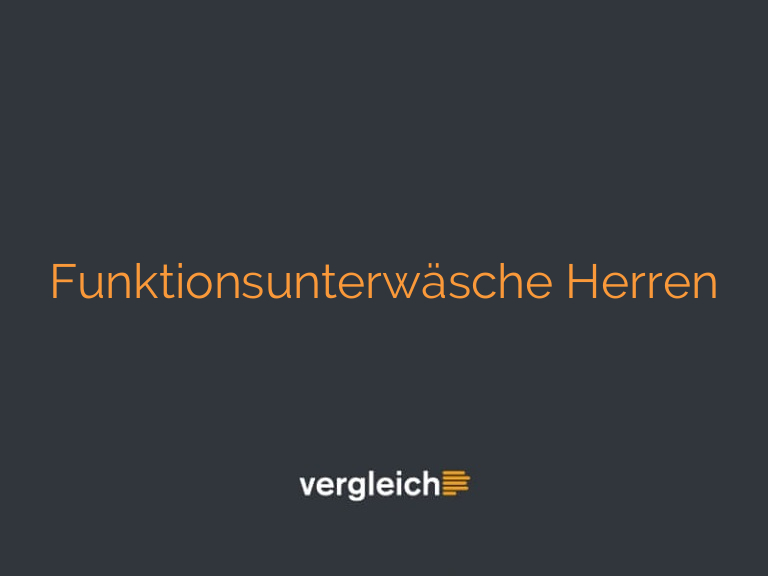 Funktionsunterwäsche Herren