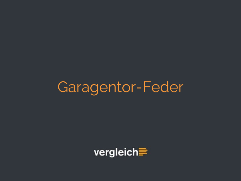 Garagentor-Feder