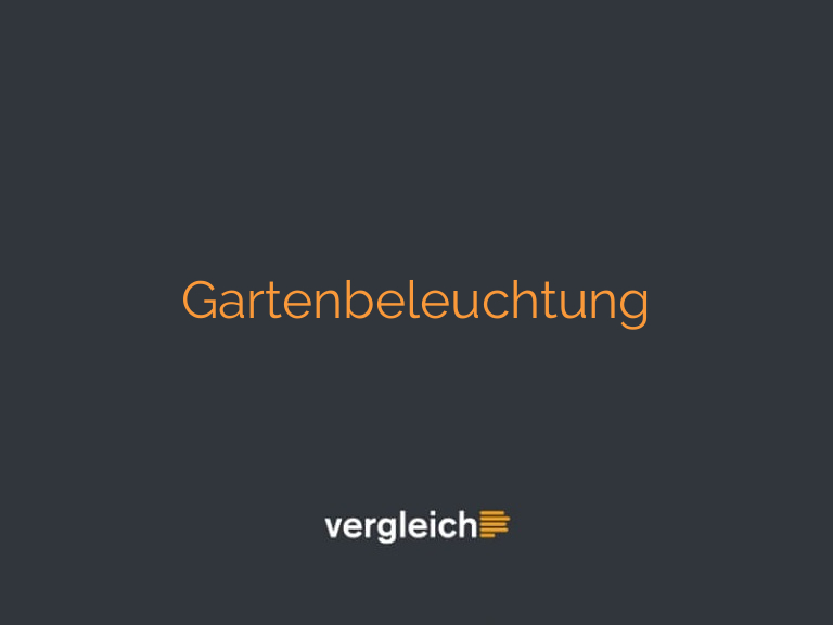 Gartenbeleuchtung