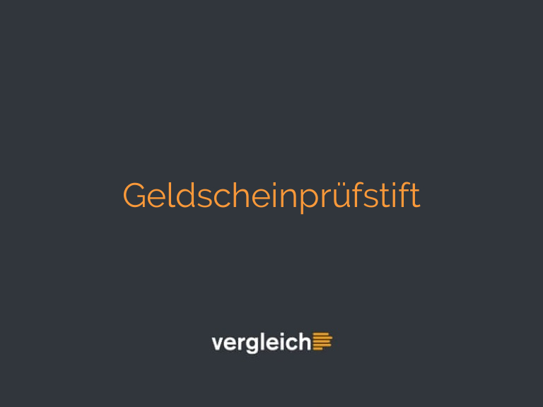 Geldscheinprüfstift