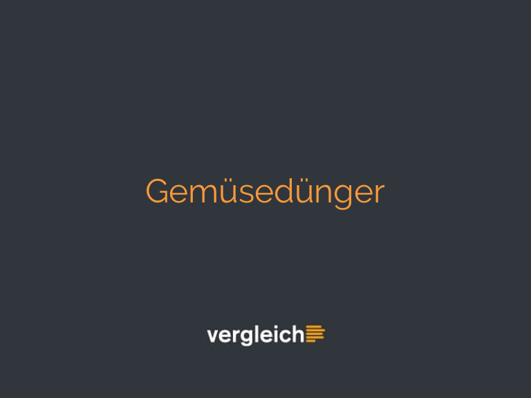 Gemüsedünger