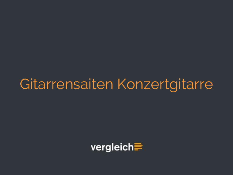Gitarrensaiten Konzertgitarre