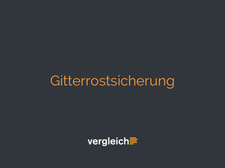 Gitterrostsicherung