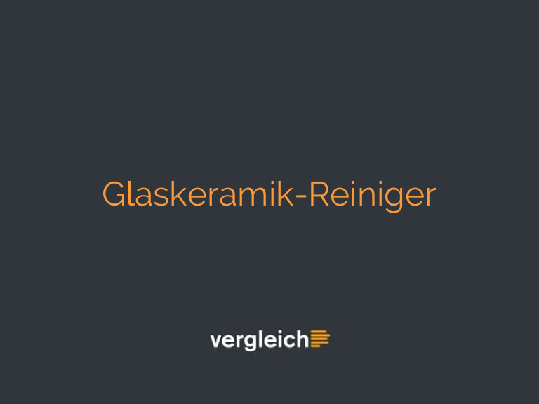 Glaskeramik-Reiniger