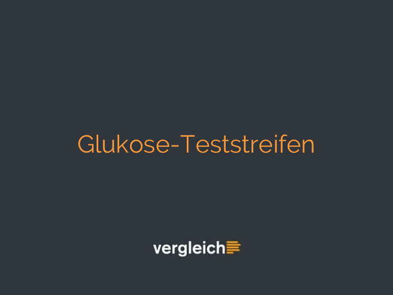 Glukose-Teststreifen