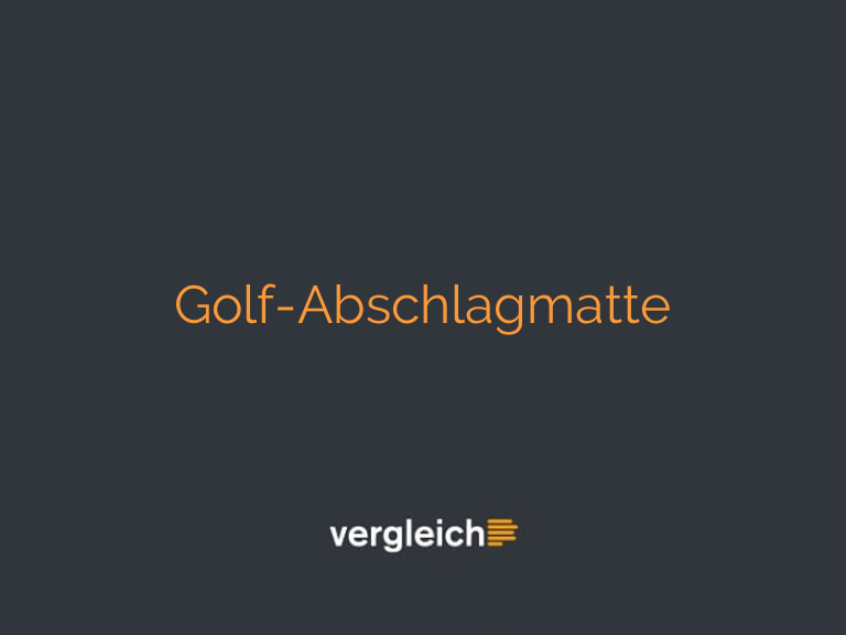 Golf-Abschlagmatte