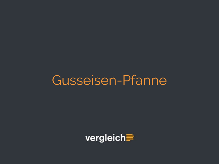 Gusseisen-Pfanne