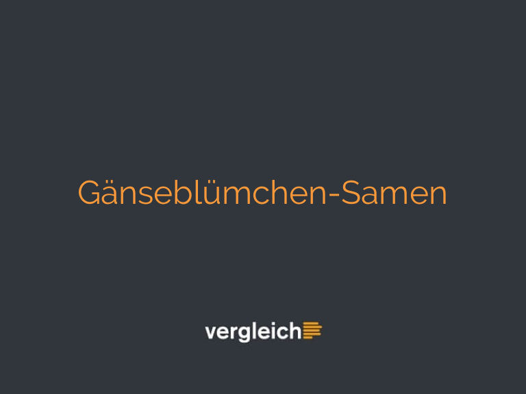 Gänseblümchen-Samen