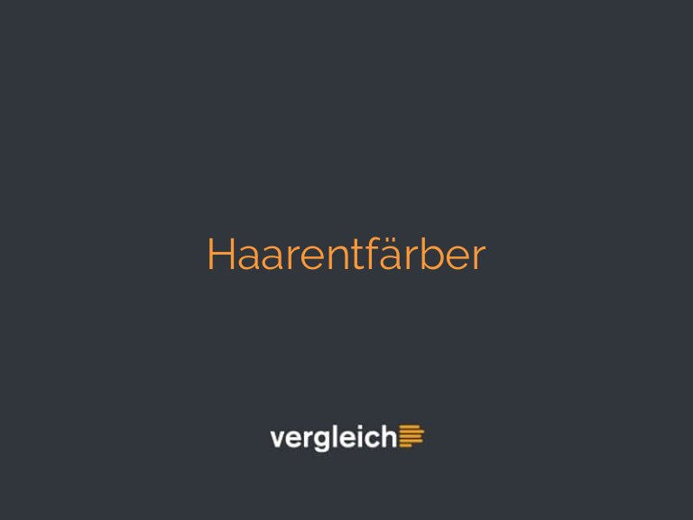 Haarentfärber