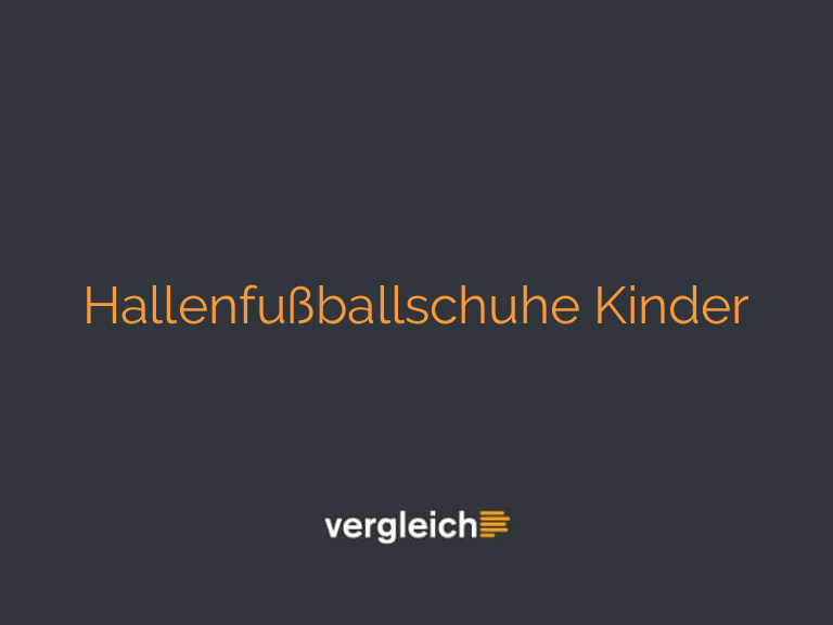 Hallenfußballschuhe Kinder