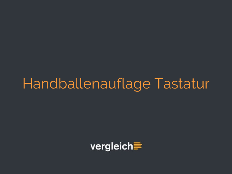 Handballenauflage Tastatur