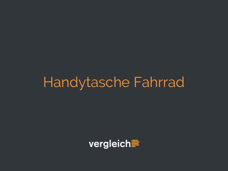 Handytasche Fahrrad